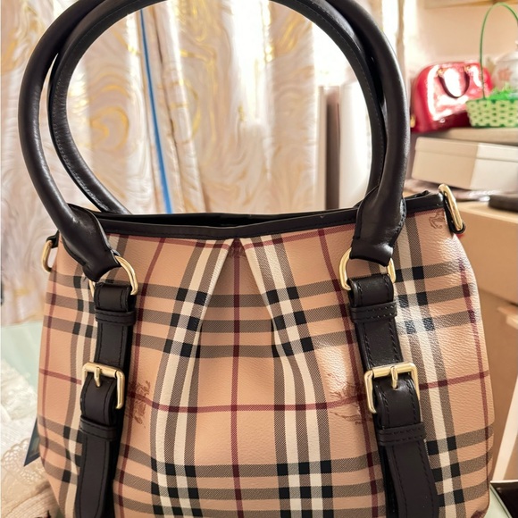 Authentic Burberry Nova Check 2 way shoulder crossbody bag NWOT - Picture 9 of 16